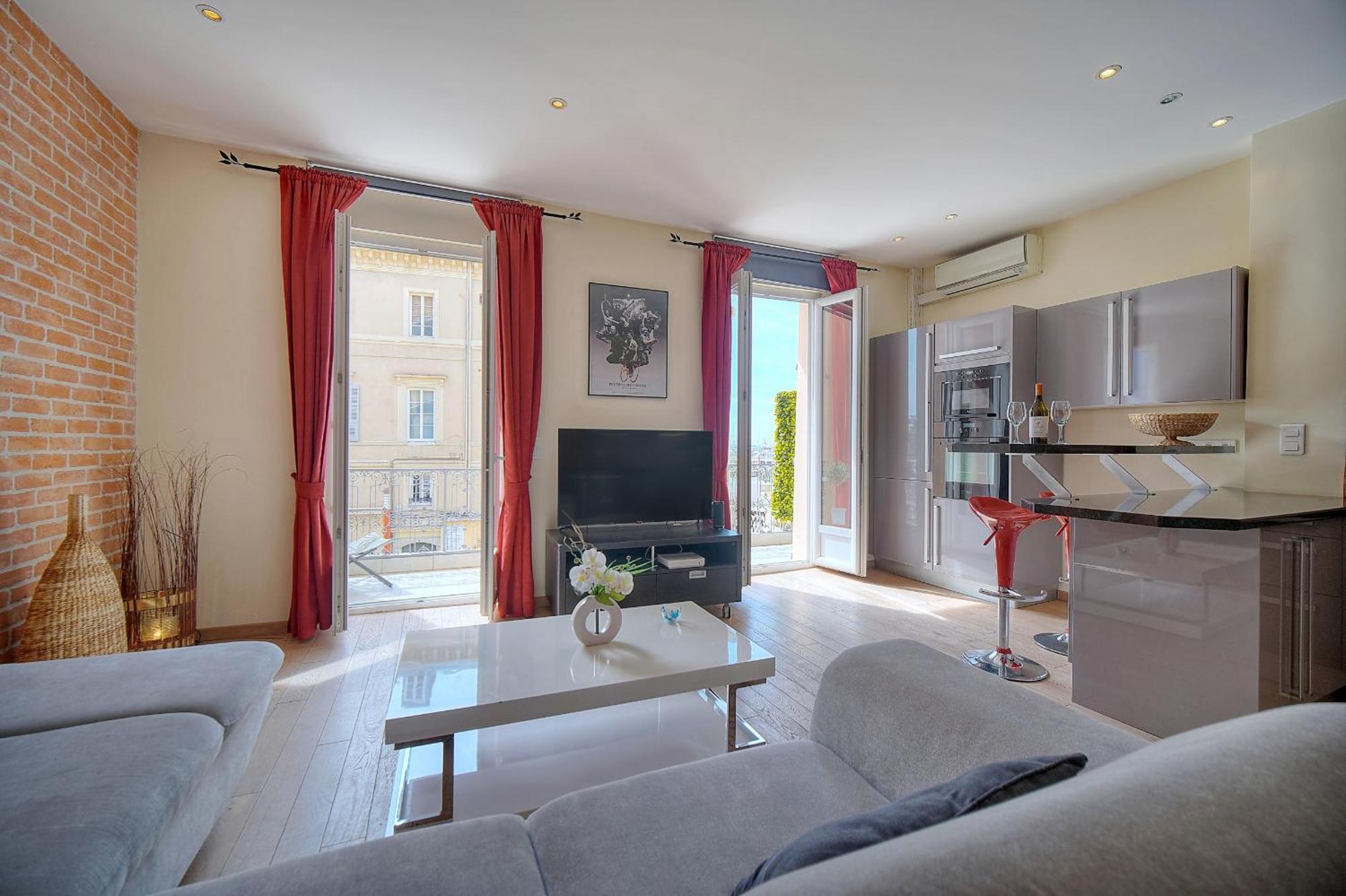 Moderne 3 Pieces Idealement Situe Centre De Cannes L! A2B22 Kültér fotó